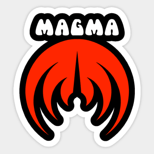 Magma Sticker